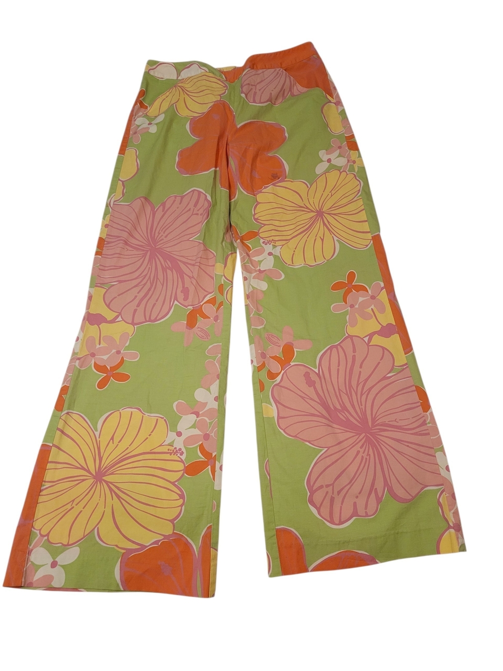Lilly Pulitzer Floral Wide-Leg Pants